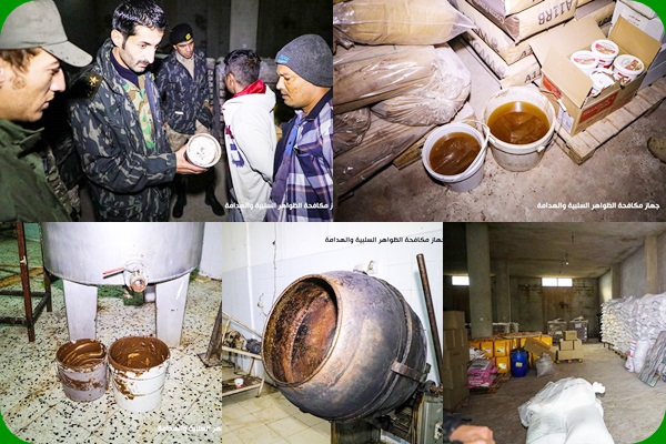 إغلاق مصنع النورس للشوكولاطة بمنطقة بوعطني في مدينة بنغازي